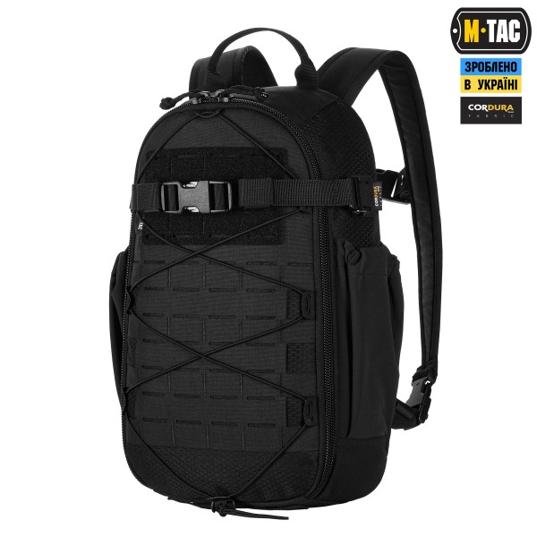 M-Tac рюкзак Sturm с эргономичными лямками Elite Black - 10467002