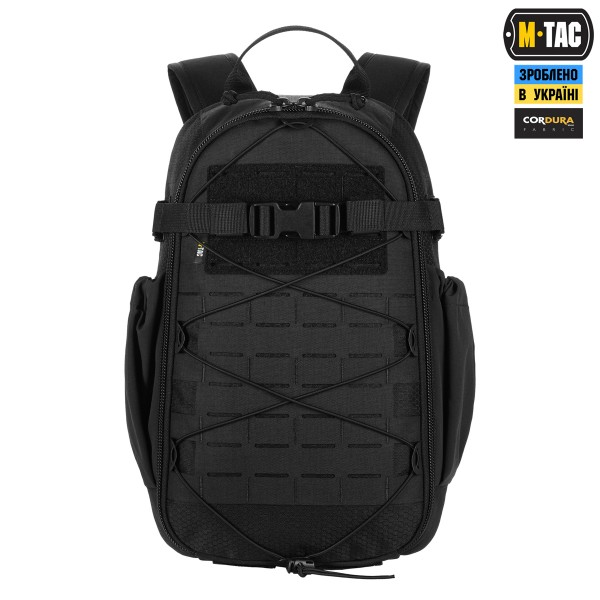 M-Tac рюкзак Sturm с эргономичными лямками Elite Black - 10467002