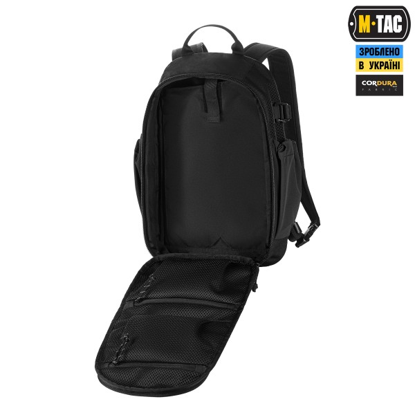 M-Tac рюкзак Sturm с эргономичными лямками Elite Black - 10467002
