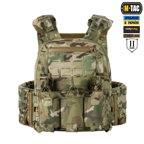 M-Tac плитоноска Cuirass Elite 2 класс защиты (размер плиты M) Multicam - 10472008