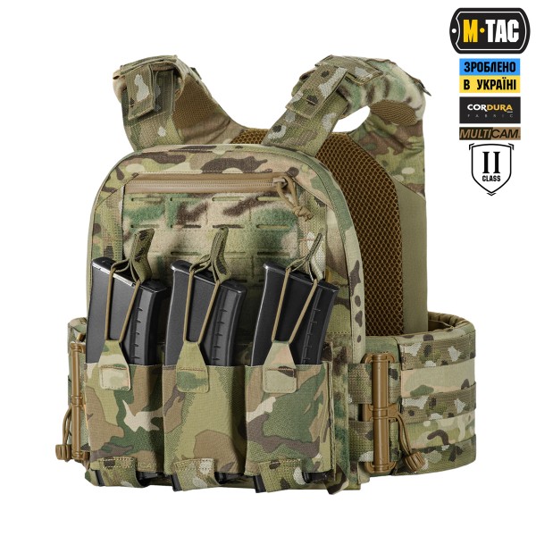 M-Tac плитоноска Cuirass Elite 2 класс защиты (размер плиты M) Multicam - 10472008
