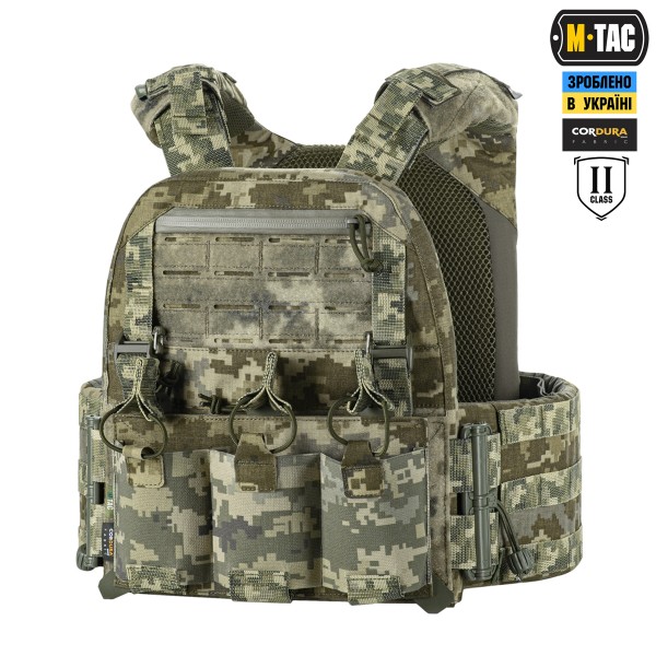 M-Tac плитоноска Cuirass Elite 2 клас захисту (розмір плити M) MM14 - 10472030