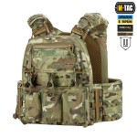 M-Tac плитоноска Cuirass FAST Elite 2 класс защиты (размер плиты M) Multicam