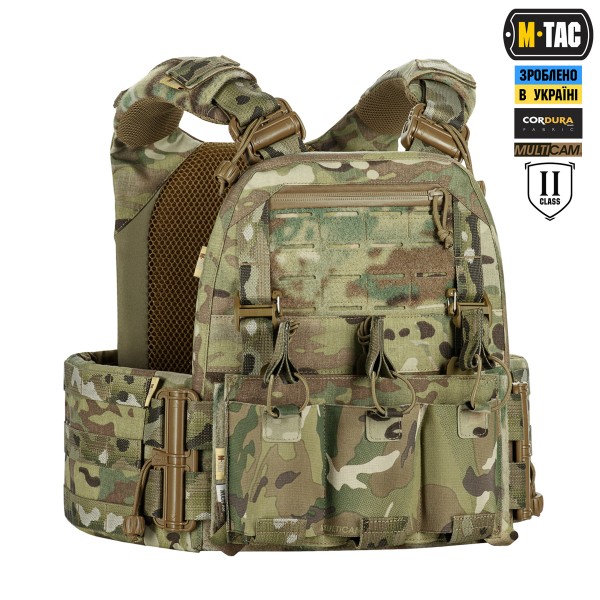 M-Tac плитоноска Cuirass FAST Elite 2 класс защиты (размер плиты M) Multicam - 10473008 M-Tac плитоноска Cuirass FAST Elite 2 класс защиты (размер плиты M) Multicam - 10473008