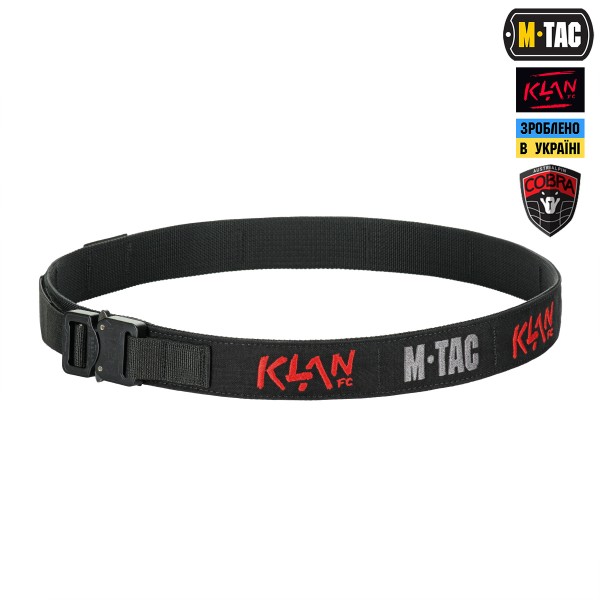 M-Tac ремень KLAN Cobra Buckle Belt Black - 10481002