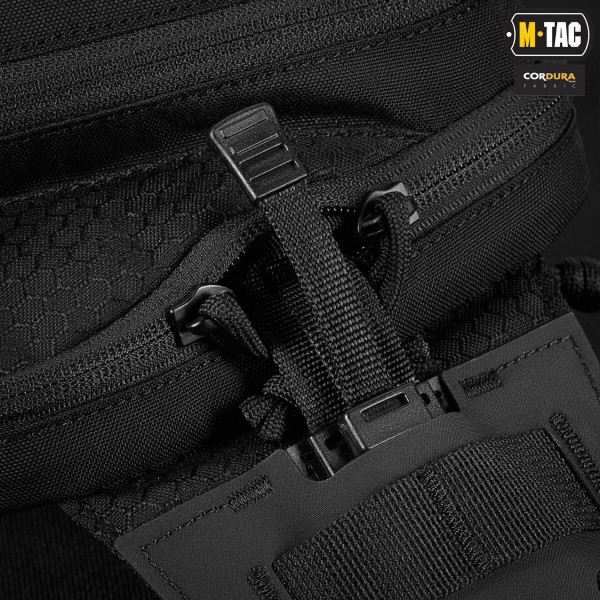 M-Tac сумка Sling Pistol Bag Hex з липучкою Black - 10506002 M-Tac сумка Sling Pistol Bag Hex з липучкою Black - 10506002