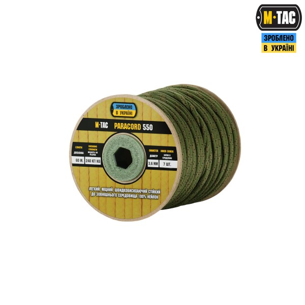 M-Tac паракорд 550 type III 60m Officer - 10538190