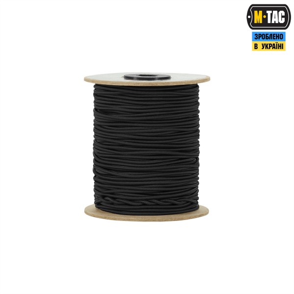 M-Tac паракорд Shock-Cord 3 mm 60m Black - 10545002