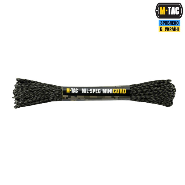 M-Tac паракорд Minicord Mil-Spec 15m Black Forest - 10546115