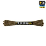 M-Tac паракорд Minicord Mil-Spec 15m Coyote USMC