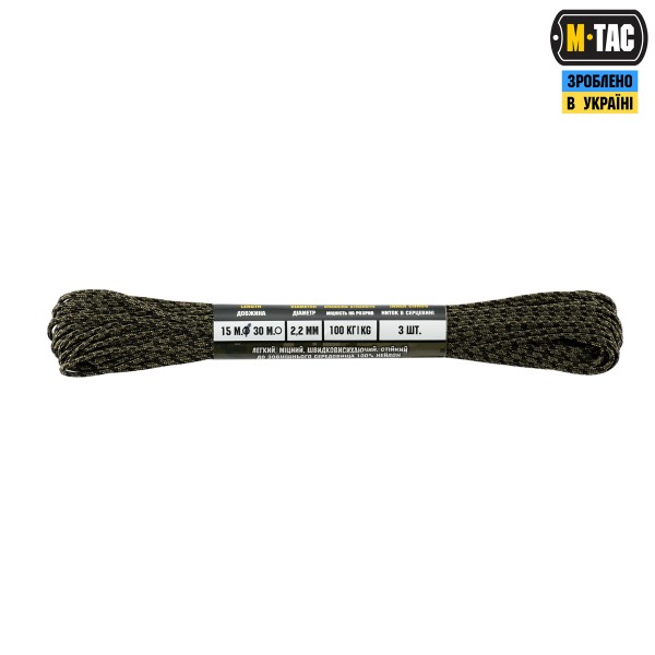 M-Tac паракорд Minicord Mil-Spec 15m Tiger Stripe - 10546152