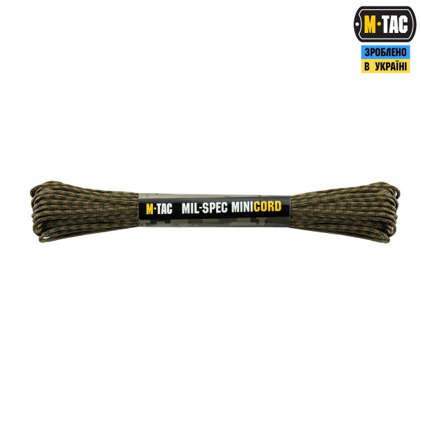 M-Tac паракорд Minicord Mil-Spec 15m Ranger Green/Coyote - 10546235