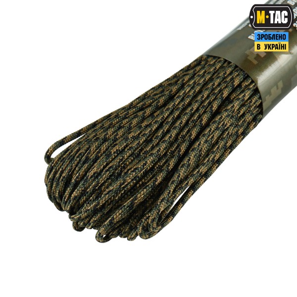 M-Tac паракорд Minicord Mil-Spec 30m Woodland Marpat - 10547158 M-Tac паракорд Minicord Mil-Spec 30m Woodland Marpat - 10547158