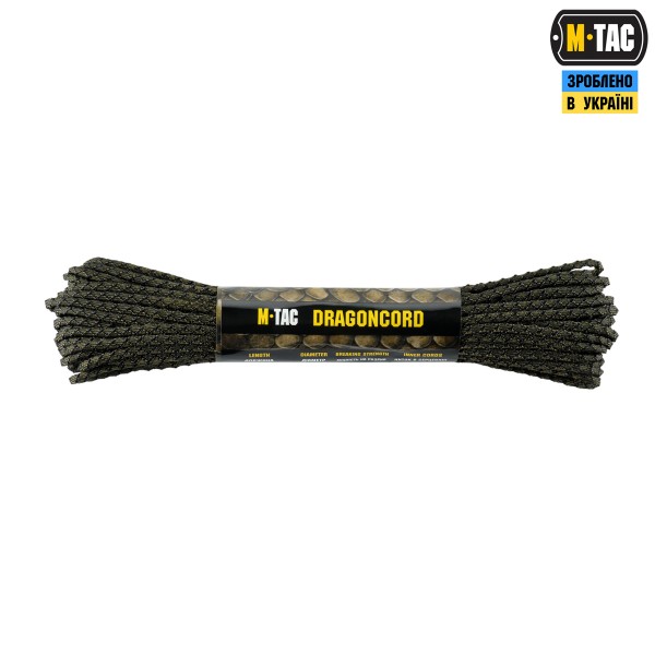 M-Tac паракорд Dragon Cord 15m OD Green/Black - 10548102