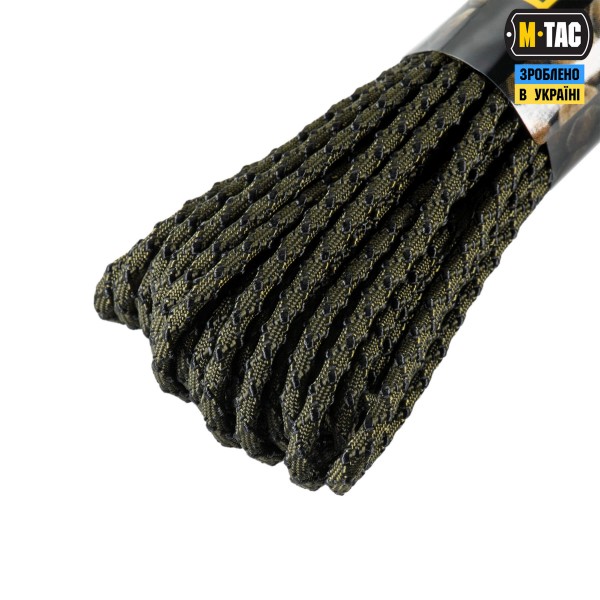 M-Tac паракорд Dragon Cord 15m OD Green/Black - 10548102 M-Tac паракорд Dragon Cord 15m OD Green/Black - 10548102