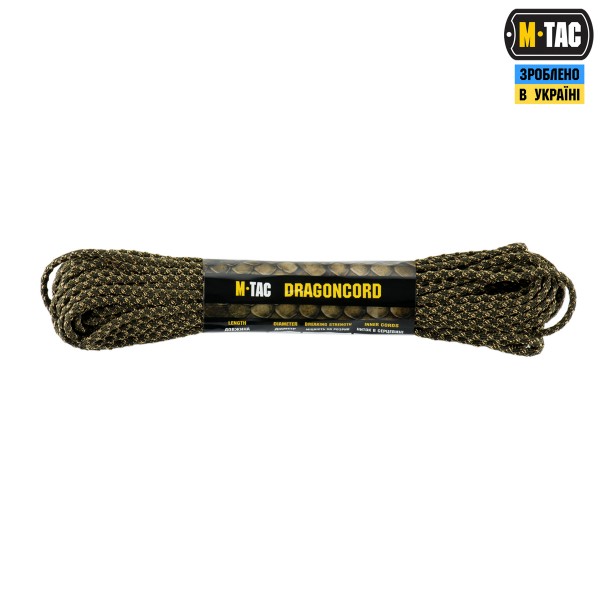 M-Tac паракорд Dragon Cord 15m OD Green/Coyote - 10548105