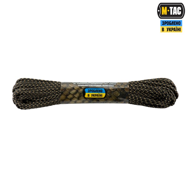 M-Tac паракорд Dragon Cord 15m Black/Coyote - 10548205