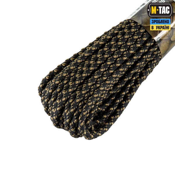 M-Tac паракорд Dragon Cord 15m Black/Coyote - 10548205