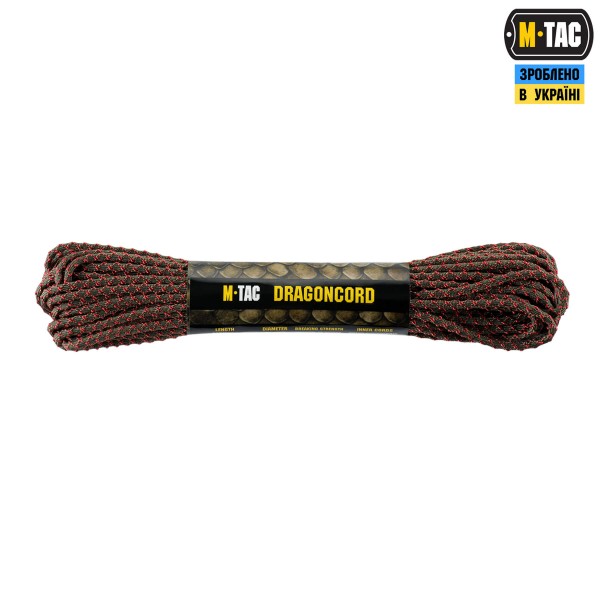 M-Tac паракорд Dragon Cord 15m Ranger Green/Maroon - 10548237