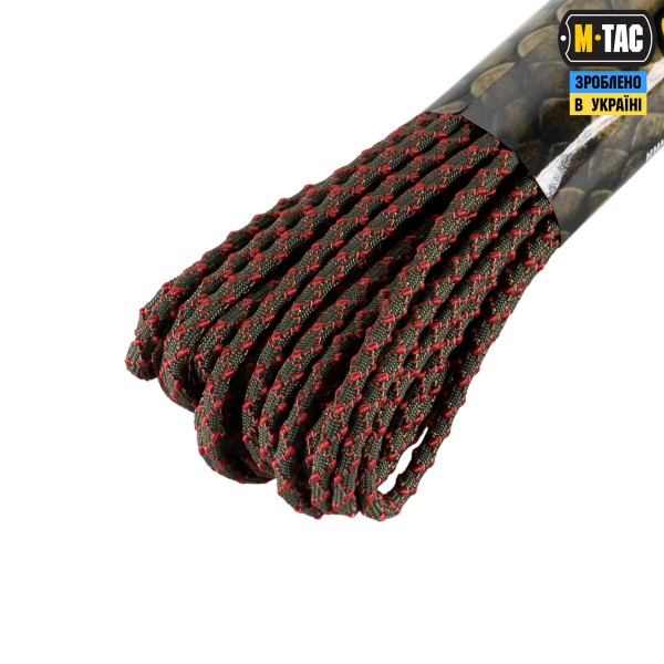 M-Tac паракорд Dragon Cord 15m Ranger Green/Maroon - 10548237 M-Tac паракорд Dragon Cord 15m Ranger Green/Maroon - 10548237