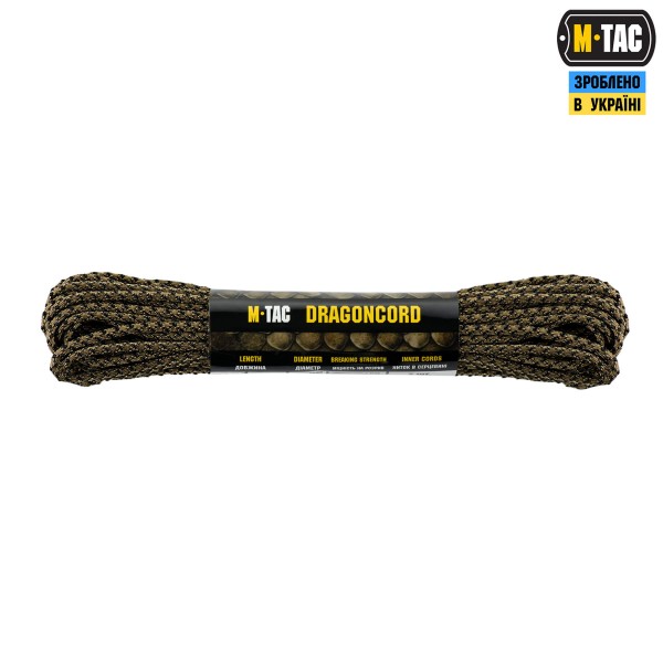 M-Tac паракорд Dragon Cord 15m Coyote/Black - 10548502