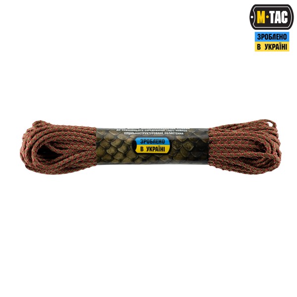 M-Tac паракорд Dragon Cord 15m Coyote/Maroon - 10548575 M-Tac паракорд Dragon Cord 15m Coyote/Maroon - 10548575