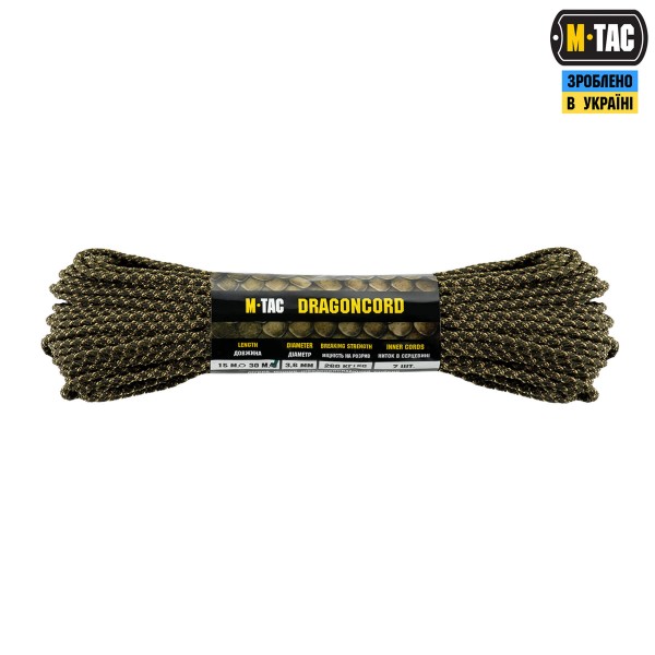 M-Tac паракорд Dragon Cord 30m OD Green/Coyote - 10549105
