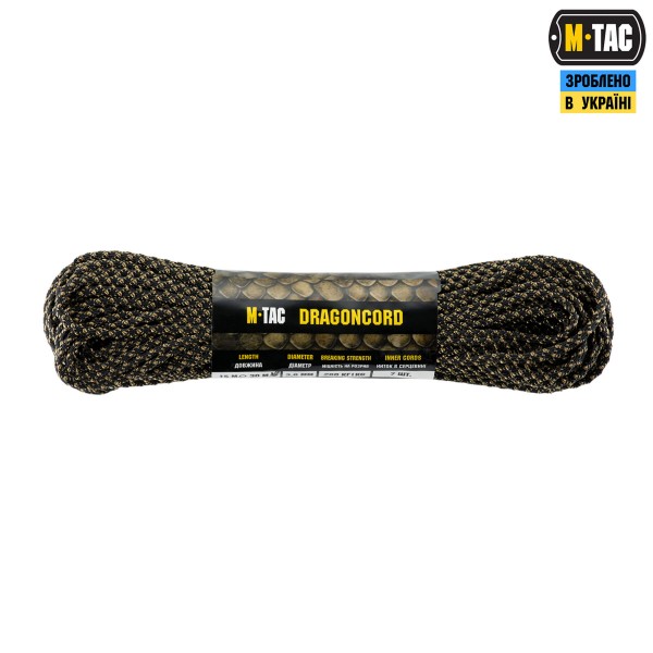 M-Tac паракорд Dragon Cord 30m Black/Coyote - 10549205