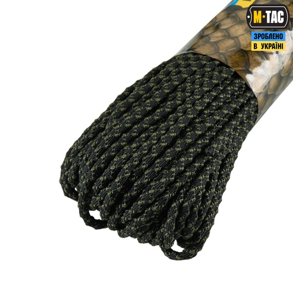 M-Tac паракорд Dragon Cord 30m Black/Ranger Green - 10549223 M-Tac паракорд Dragon Cord 30m Black/Ranger Green - 10549223