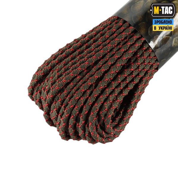 M-Tac паракорд Dragon Cord 30m Ranger Green/Maroon - 10549237