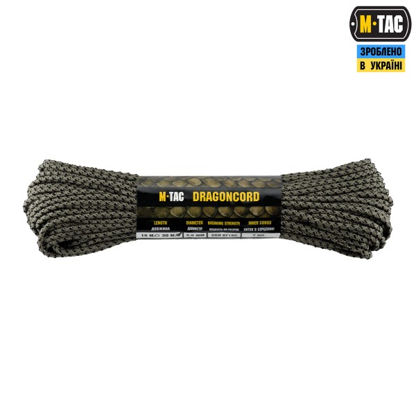 M-Tac паракорд Dragon Cord 30m Tan/Black - 10549302