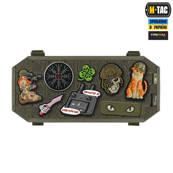M-Tac велкро-панель на автомобільний сонцезахисний візор Elite Ranger Green - 10550023