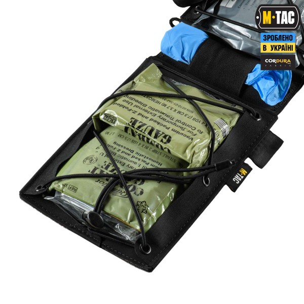 M-Tac Аптечка-вкладыш тактическая индивидуальная IFAK Elite Black - 10552002