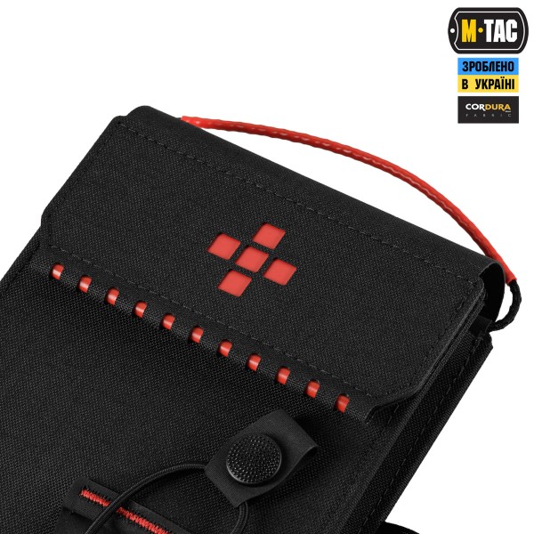 M-Tac Аптечка-вкладыш тактическая индивидуальная IFAK Elite Black - 10552002
