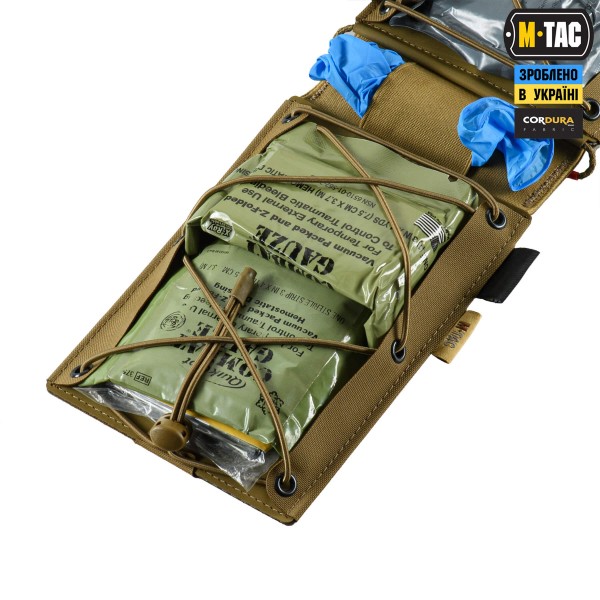 M-Tac Аптечка-вкладыш тактическая индивидуальная IFAK Elite Coyote - 10552005