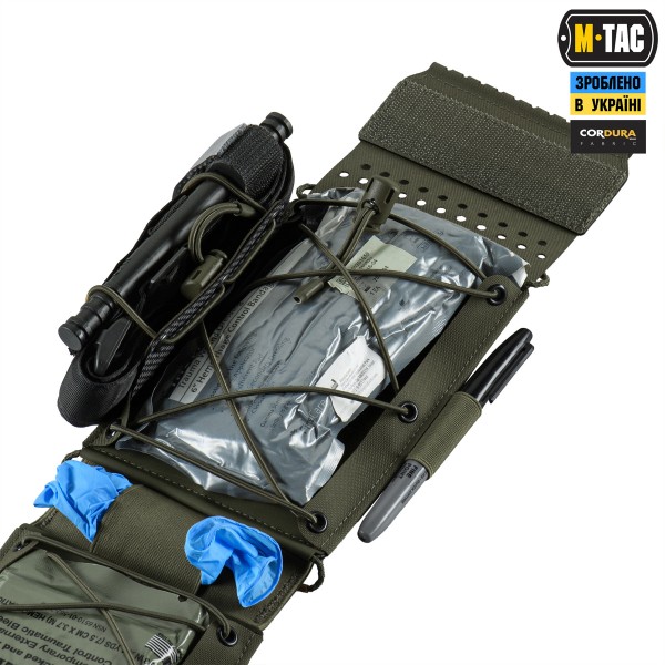 M-Tac Аптечка-вкладыш тактическая индивидуальная IFAK Elite Ranger Green - 10552023 M-Tac Аптечка-вкладыш тактическая индивидуальная IFAK Elite Ranger Green - 10552023