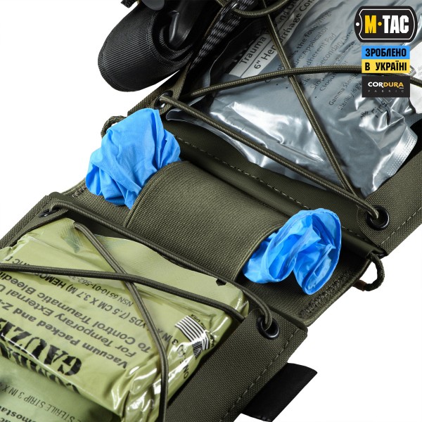 M-Tac Аптечка-вкладыш тактическая индивидуальная IFAK Elite Ranger Green - 10552023 M-Tac Аптечка-вкладыш тактическая индивидуальная IFAK Elite Ranger Green - 10552023