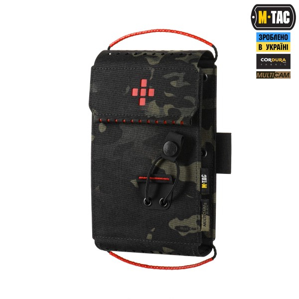 M-Tac Аптечка-вкладиш тактична індивідуальна IFAK Elite Multicam Black - 10552208