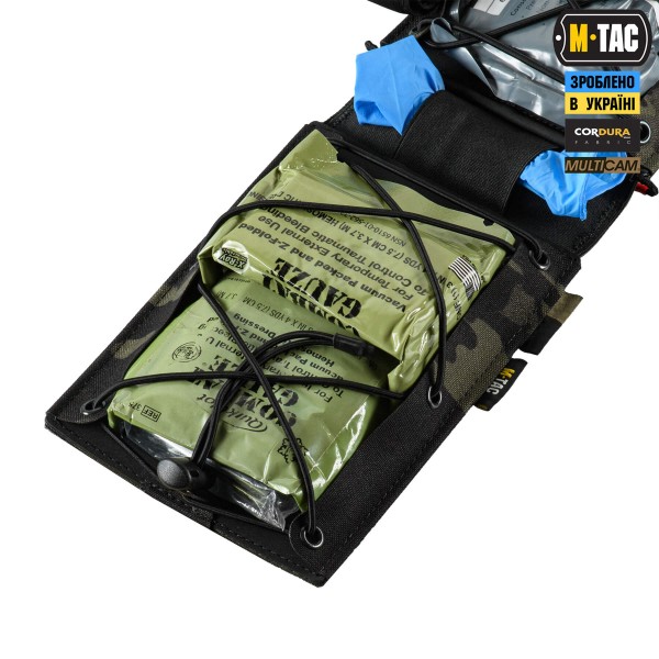 M-Tac Аптечка-вкладиш тактична індивідуальна IFAK Elite Multicam Black - 10552208 M-Tac Аптечка-вкладиш тактична індивідуальна IFAK Elite Multicam Black - 10552208