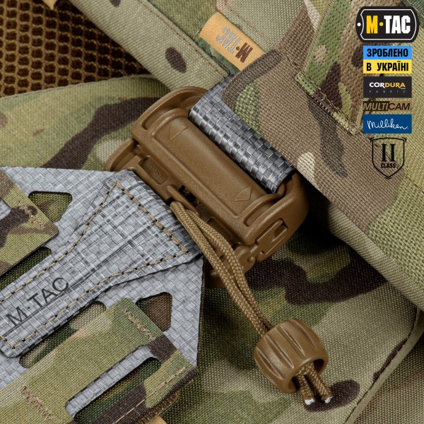 M-Tac плитоноска Cuirass Tiger Elite 2 клас захисту (розмір плити M) Multicam - 10575008-XL/2XL M-Tac плитоноска Cuirass Tiger Elite 2 клас захисту (розмір плити M) Multicam - 10575008-XL/2XL