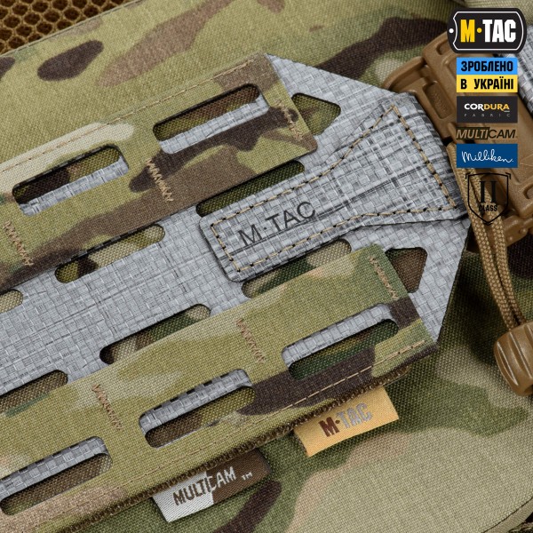 M-Tac плитоноска Cuirass Tiger Elite 2 клас захисту (розмір плити M) Multicam - 10575008-XL/2XL M-Tac плитоноска Cuirass Tiger Elite 2 клас захисту (розмір плити M) Multicam - 10575008-XL/2XL