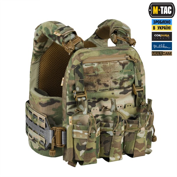 M-Tac плитоноска Cuirass Tiger FAST Elite (розмір плити L) Multicam - 10576008-M/L M-Tac плитоноска Cuirass Tiger FAST Elite (розмір плити L) Multicam - 10576008-M/L