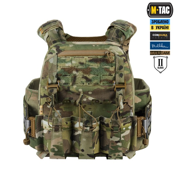 M-Tac плитоноска Cuirass Tiger Elite 2 клас захисту (розмір плити L) Multicam - 10579008-M/L M-Tac плитоноска Cuirass Tiger Elite 2 клас захисту (розмір плити L) Multicam - 10579008-M/L