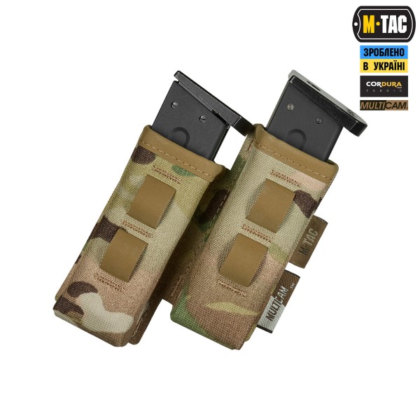 M-Tac підсумок подвійний для пістолетного магазина 30° Elite Multicam - 10585008 M-Tac підсумок подвійний для пістолетного магазина 30° Elite Multicam - 10585008