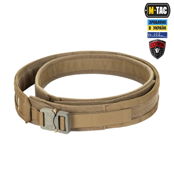 M-Tac ремень Range Belt Cobra Buckle Gen.IV Coyote - 12226005 M-Tac ремень Range Belt Cobra Buckle Gen.IV Coyote - 12226005