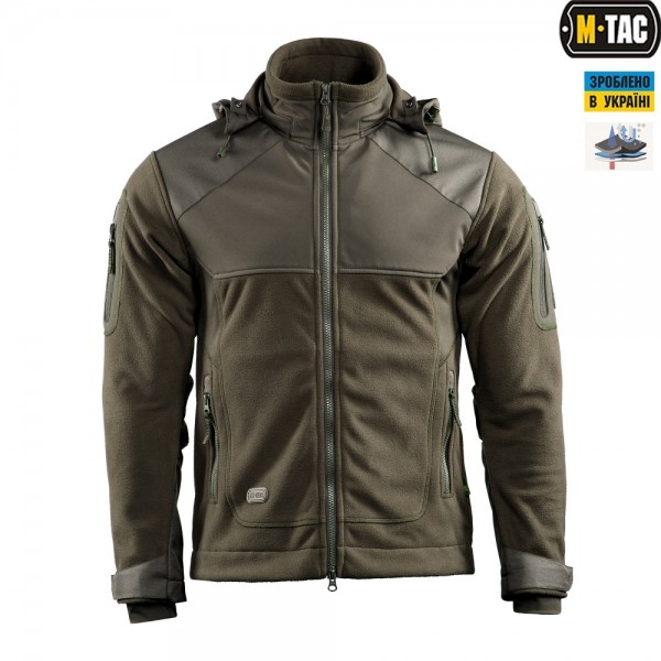 M-Tac куртка Norman Windblock Fleece Olive - 20027001-S M-Tac куртка Norman Windblock Fleece Olive - 20027001-S