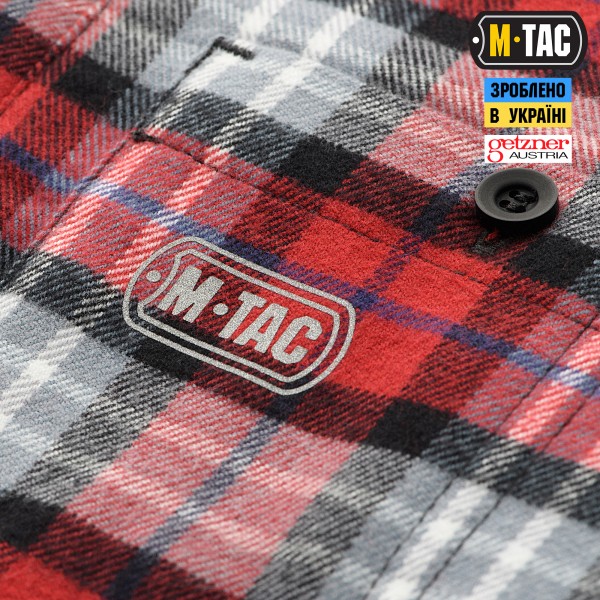 M-Tac сорочка Redneck Cotton Shirt Red - 20065033 M-Tac сорочка Redneck Cotton Shirt Red - 20065033