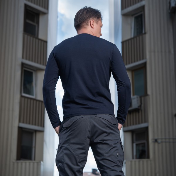 M-Tac футболка длинный рукав 93/7 Dark Navy Blue - 20067015 M-Tac футболка длинный рукав 93/7 Dark Navy Blue - 20067015