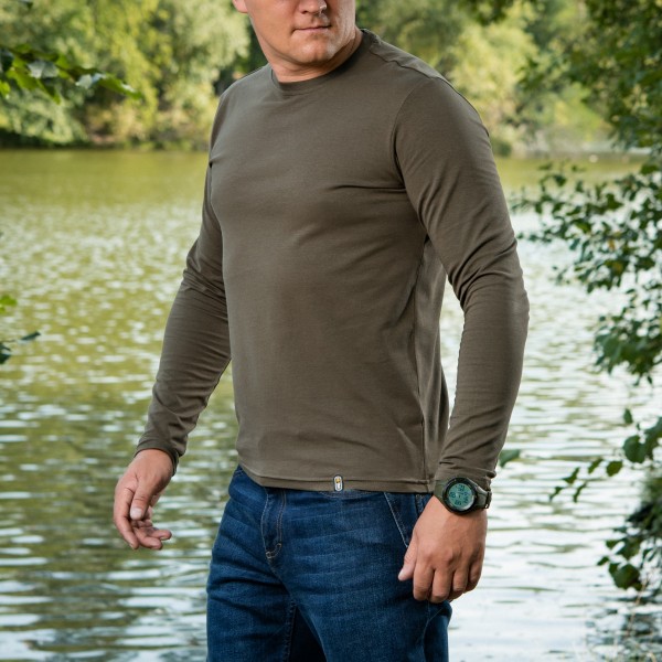 M-Tac футболка длинный рукав 93/7 Dark Olive - 20067048 M-Tac футболка длинный рукав 93/7 Dark Olive - 20067048