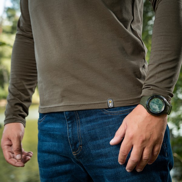 M-Tac футболка длинный рукав 93/7 Dark Olive - 20067048 M-Tac футболка длинный рукав 93/7 Dark Olive - 20067048